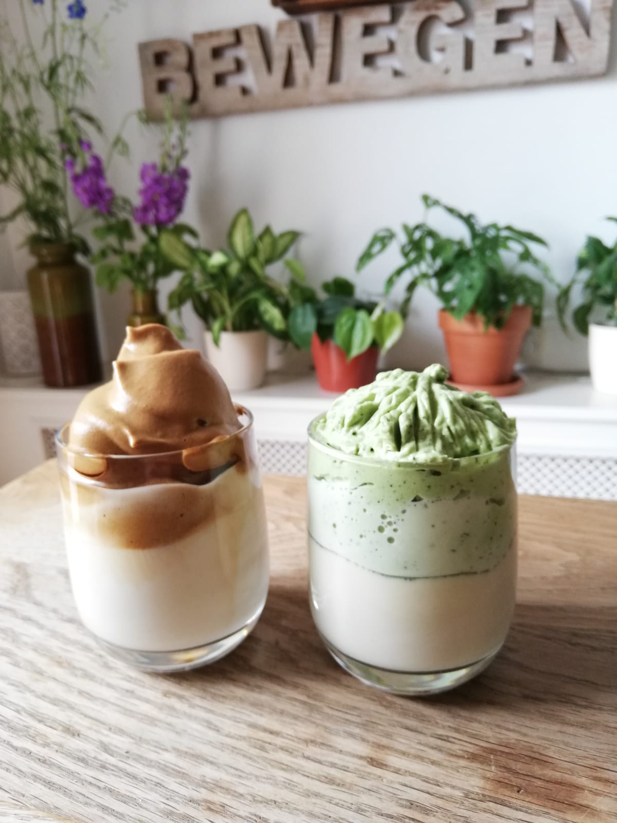 Dalgona Matcha